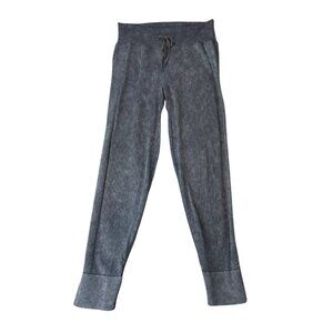 Victoria's Secret Pink Active Women's Ribbed Gray Leggings Size L
